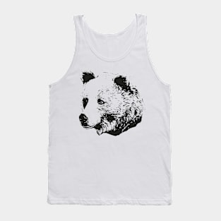 Bear portrait Tank Top